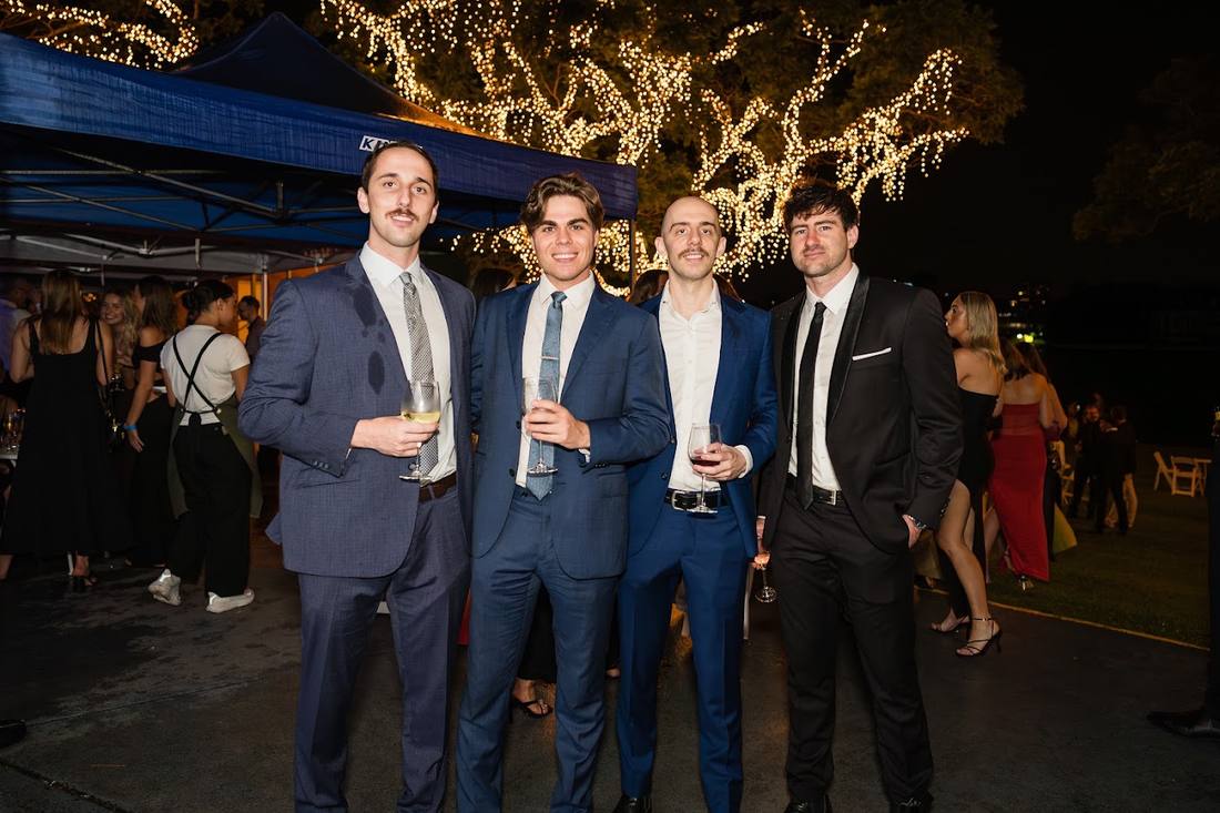 A group of mates at the 2024 Mates Ball