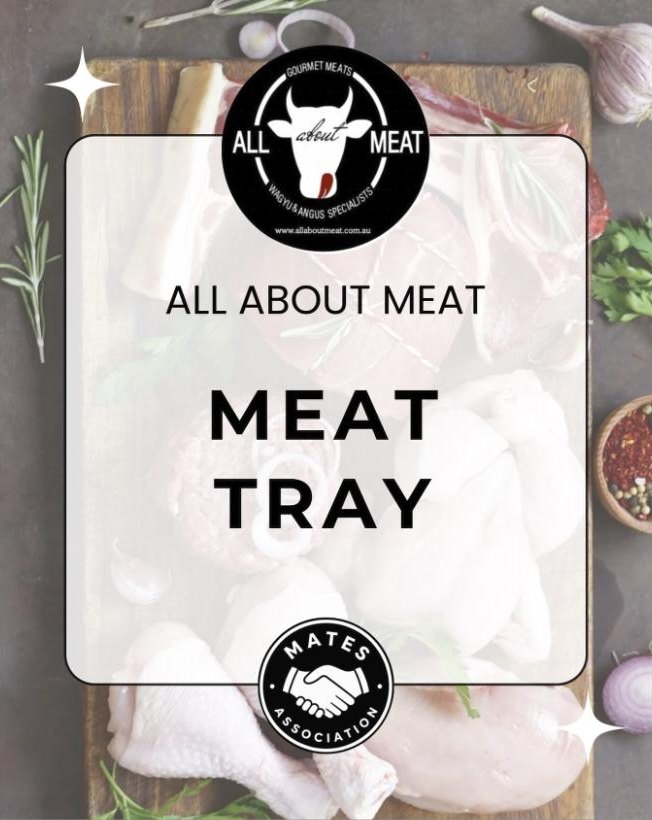 All About Meat: Gourmet meat tray, as posted on Instagram